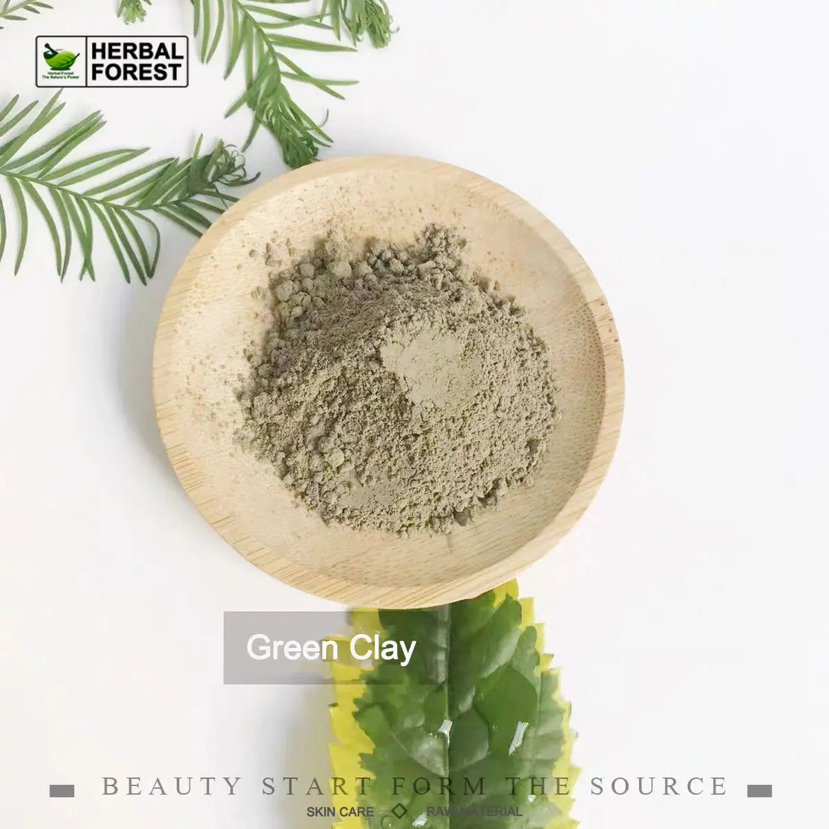 Natural Green Clay Mask Matcha Mud Mask Powder Oil Control Acne Cleansing Pores Tightening Skin Whitening Beauty Skin Care